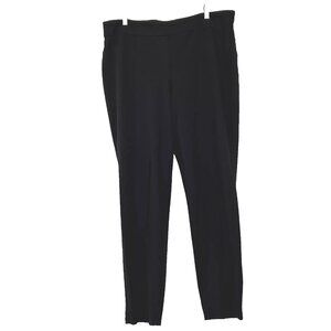 Leyla Woman Tapered Slim Leg Dress Pant plus size 18W Black